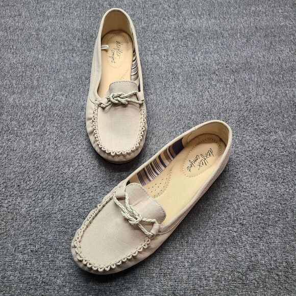 Dexflex Comfort Shoes Womens Size 8.5 Loafers Slip On Casual Flats Moccasin - Picture 1 of 9